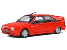 Citroen BX Sport 1.9 8V 1985 rouge feu véhicule miniature S4311002 Solido 1:43