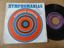 DISQUE 45T DE PATRICIA NORTON  " NYMPHOMANIAC "