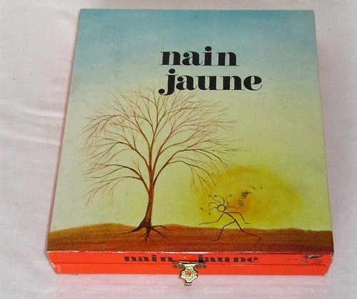 Nain jaune avec des - nain, jetons