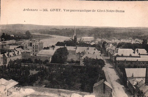 Carte postale givet - postale,