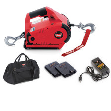 Treuil Portatif WARN PullzAll 24V – 450 kg – Électrique & Autonome TWAN0400