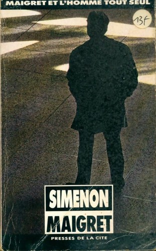 Maigret homme tout seul - l'homme,