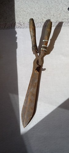 Cisaille ancienne coupe buis - cisaille, ancienne,