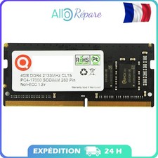 4Go RAM DDR4 2133 2133MHz PC4-17000 PC-17000 (260 PIN) SODIMM