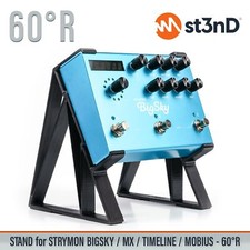SUPPORT pour pédales STRYMON BIGSKY / MX / TIMELINE / MOBIUS FX - 60° - surél...