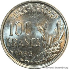 F2249 Rare 100 Francs Cochet 1955 UNC -> Faire offre