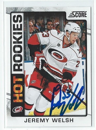Jeremy welsh signed 2012 - welsh,