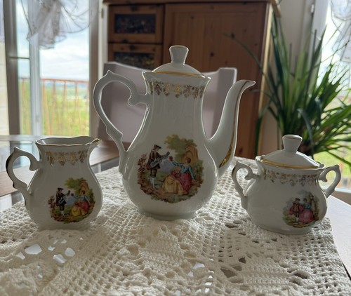 Théière sucrier pot - pot, À