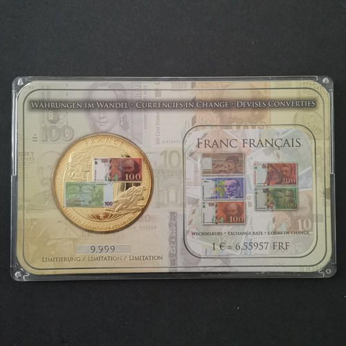 Coffret medaille billet - coffret, 100