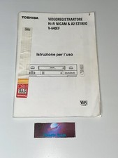 Notice VHS Toshiba V-640EF
