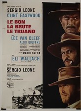 Le bon la brute et le truand	1966	Affiche Originale	Cinéma	Western	États-Unis