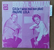 45 TOURS  --- BOURVIL /