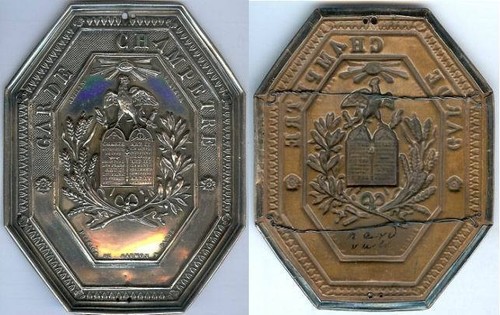 Plaque métier - métier,