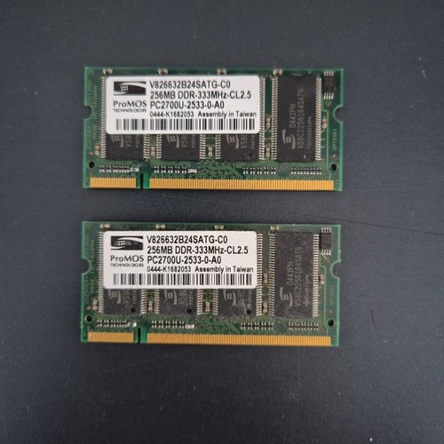 Barrette ram 256mb - 2x,