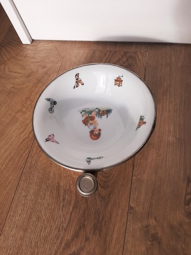 Ancienne assiette chauffante - assiette,