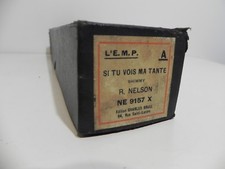 Rouleau perforé Piano Mecanique EMP SI TU VOIS MA TANTE shimmy R. NELSON