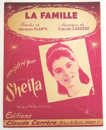 Partition vintage sheet music
