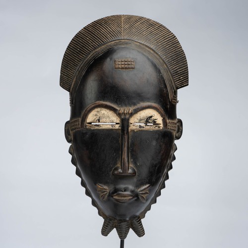 0287 masque baoule - baoule, avec