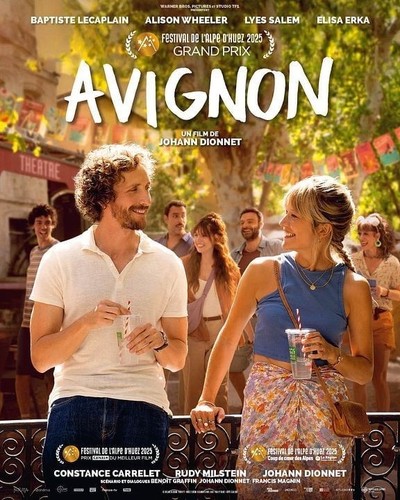 Affiche pliée 40x60cm avignon - affiche,