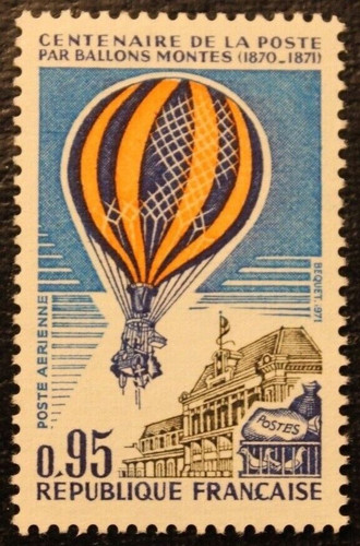 Timbre poste aérienne - poste,