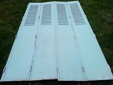  volets anciens persiennes vertes en fer 