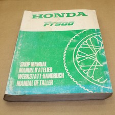 MANUEL REVUE TECHNIQUE D'ATELIER HONDA FT 500 ASCOT 1983 - 