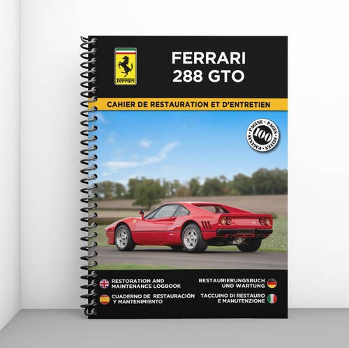 Ferrari 288 gto cahier de - gto,
