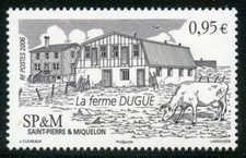 TIMBRE SAINT PIERRE ET MIQUELON NEUF N° 875 ** FERME DUGUE