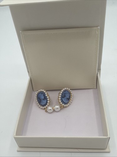 Boucles oreilles camée - boucles,