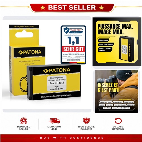Patona batterie e12 800mah - batterie,