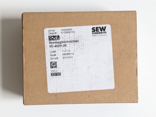 New sew eurodrive brake module - sew,