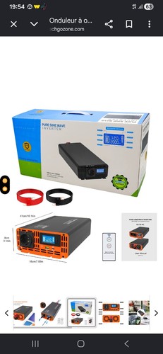 Convertisseur 12v 220v - 12v,