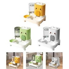 Distributeur Automatique 2 En 1 pour Nourriture et Eau Des Animaux Domestiques