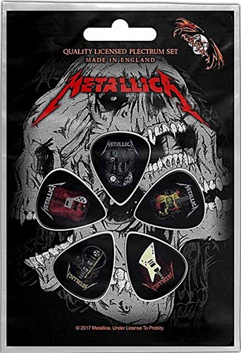 Metallica guitares pack - metallica,
