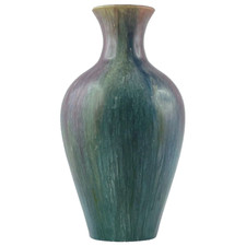 Vase Grés EUGÈNE BAUDIN POTERIE DE MONACO Céramique Art Nouveau 19th, massier...