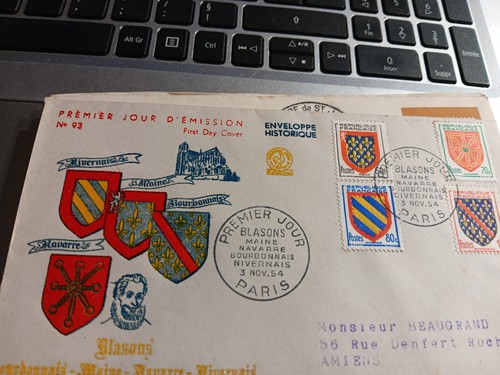 Enveloppe 1er jour - enveloppe,