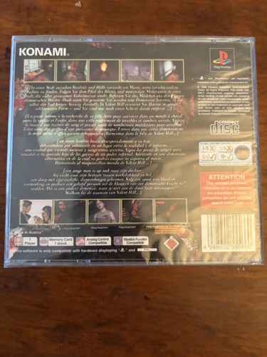Silent hill playstation1 - hill, (playstation1