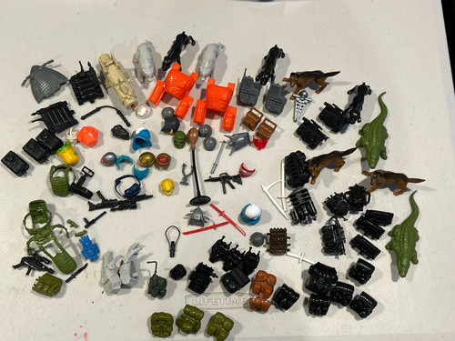 Joe weapons accessories lot - joe,