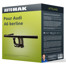 Attelage pour Audi A6 berline 04.2004 - 08.2011 démontable sans outil Auto Hak