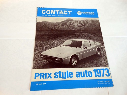 Matra simca bagheera - bagheera, revue