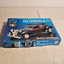 maquette Heller Humbrol Citroën 15CV a l'échelle 1/24ème
