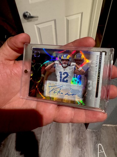 Puka nacua rams auto - rams, panini
