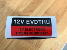 Minuterie électronique et humidistat Emcovent 12V EVDTHU