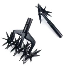 Aérateur de sol pour jardin ? Scarificateur rotatif manuel robuste