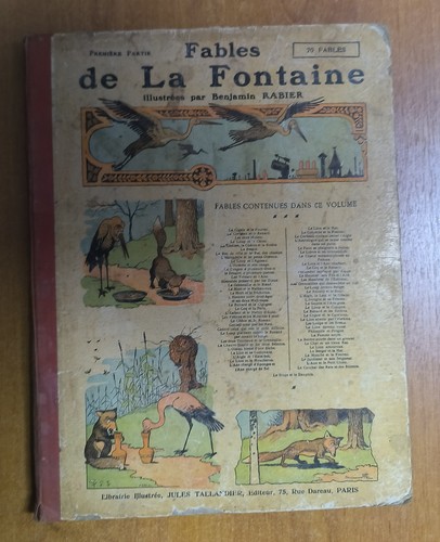 Livre fable fontaine - livre, "