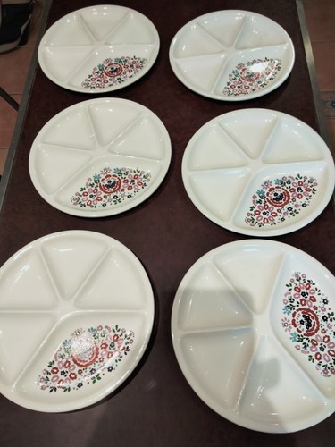 Lot assiettes fondue le - lot,