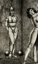 ❤️ 1950 1960 Ensemble rare de 40 cartes photos de femmes soumises BDSM Bondage