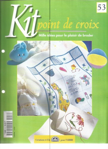 Kit point croix - point, n°53