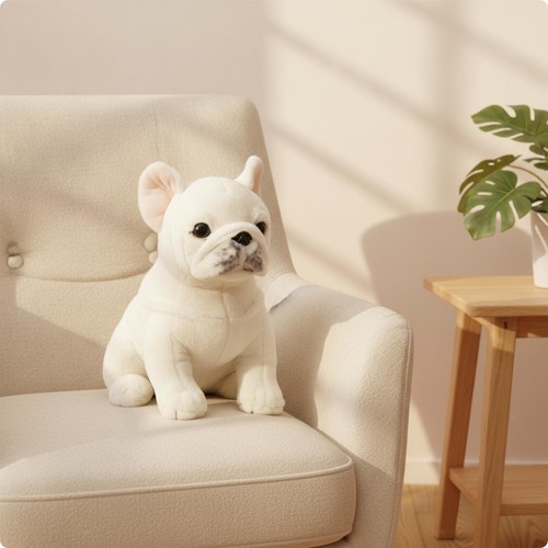 Peluche bouledogue français - peluche,