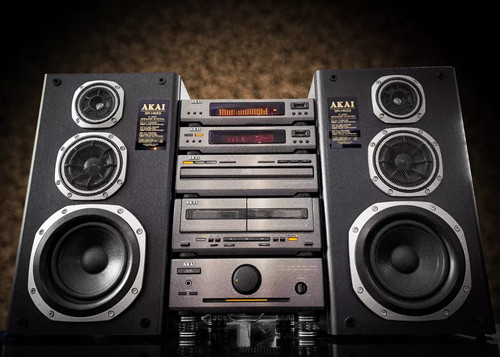 Akai hifi tower - tower, 🌈rare🌈
